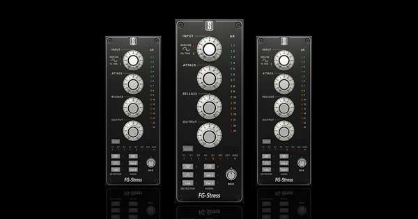 An image of Slate Digital's FG-Stress compressor plugin.