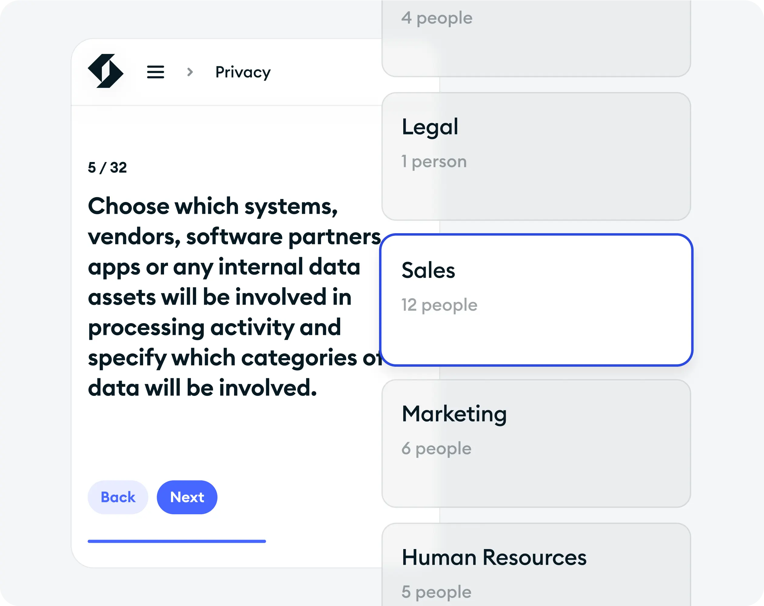 Progressive information capture and core questions to minimize repetitive data entry