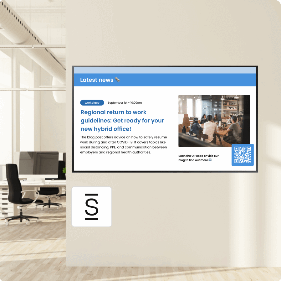 Integrations with digital signage