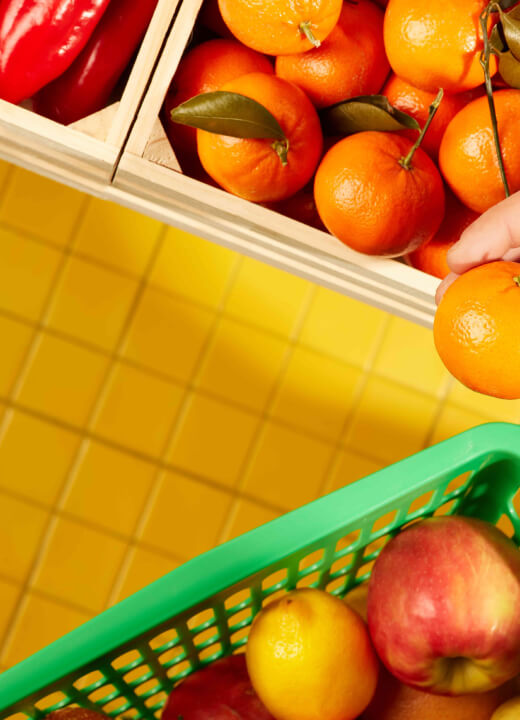 Fruits at a Supermarket