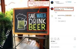 Instagram copy for restaurants